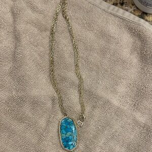 [KENDRA SCOTT] TURQUOISE NECKLACE